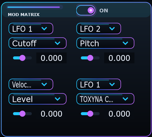 Mod Matrix